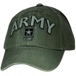 Eagle Crest U.S. Army With Logo Embroidered Cap. Green