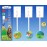 KidSwitch Lightswitch Extension for Toddlers - Laurie Berkner Edition - 3 Count - Includes 12 Themed Art Decals - Multi-Award Winning!