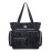 SoHo Time Square Diaper Bag Tote 9Pc, Black