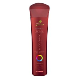 naissant Deep Red Hair Toning Shampoo| Color Depositing | Refresh & Neutralize Brassy Tones | Paraben, Ammonia & Sulfate Free | Pro-Vitamin B5, Olive Oil & Honey (Rojo Fuego) 10.1 Fl Oz