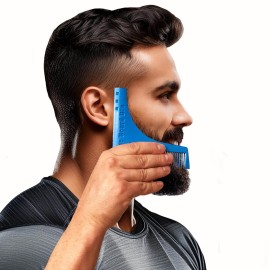 The Beard Bro- 7 Tools in 1 Professional Beard Shaping Tool For Perfect Lines and Symmetry- THE FIRST & ORIGINAL The Beard Bro- 7 Tools in 1 Professional Beard Shaping Tool For Perfect Lines and Symmetry- THE FIRST & ORIGINAL