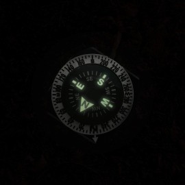 Sun Company GoCompass - Micro Orienteering Wrist Compass | Watch Band or Paracord Bracelet Compasses with Rotating Bezel