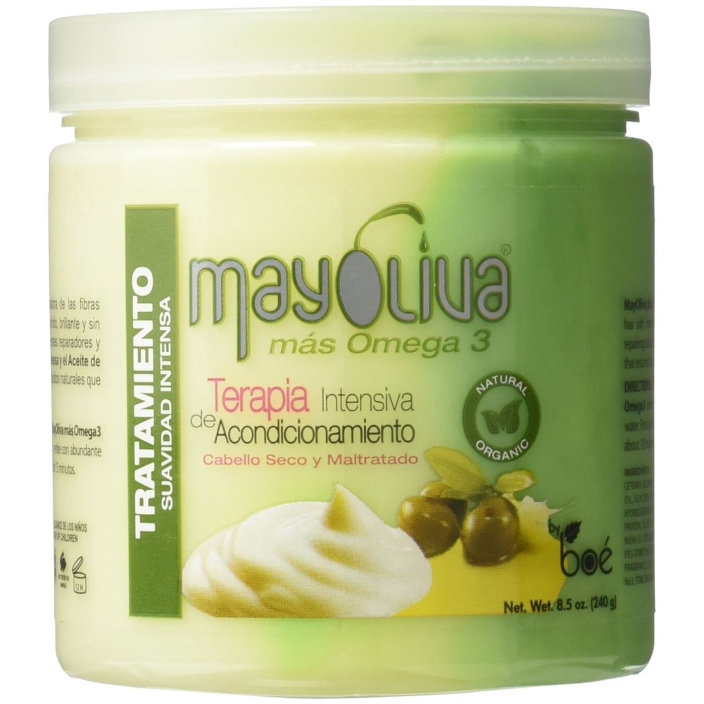 BOE Mayoliva Intensive Conditioning Therapy for Dry & Damaged Hair, 8.5 Oz, 8.5 Ounces BOE Mayoliva Intensive Conditioning Therapy for Dry & Damaged Hair, 8.5 Oz, 8.5 Ounces