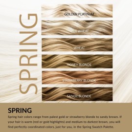 Spring Swatch Fan by Color Me Beautiful, Personalized Color Guide Book for Selecting Clothing, Makeup and Accessories, Portable and Compact, 48 Custom Matched Chips