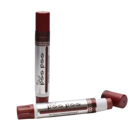 Simone ChickenBone 100% Natural Moisturizing Lip Gloss, La Chick Poo Poo Lip Shimmer with Mineral Coloring, Mauve
