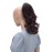 CAISHA 14 Wavy Clip On Ponytail With Butterfly Clip Hairpiece Heat-resistant Synthetic Fibres Dark Brown Mix H108