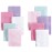 Little Treasure Unisex Baby Rayon from Bamboo Luxurious Washcloths, Pink Lilac 10-Pack, One Size