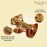 French Amie Scottish Dog Puppy Brown Small 2 Celluloid Handmade Automatic Hair Clip Barrette for Women and Girls, Made in France - (Brown Finish)