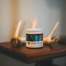 Shear Revival Crystal Lake Cream Pomade | Men\'s Hair Styling Medium Hold | Natural Finish Infused with Aloe Leaf Juice, Carnauba Wax, Mango Butter, Deeply Conditions Hair & Scalp & Hydrates 3.4oz Shear Revival Crystal Lake Cream Pomade | Men\'s Hair Styling Medium Hold | Natural Finish Infused with Aloe Leaf Juice, Carnauba Wax, Mango Butter, Deeply Conditions Hair & Scalp & Hydrates 3.4oz