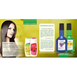 Ultra Nourishing Conditioner - Corn Rose Conditioner with Hibiscus Extract - Herbal Conditioner - Sulfate Free - Scalp Therapy - Moisture Therapy - ALL Natural - 350 ml - 11.8 Ounces - Vaadi Herbals