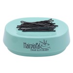 HairpinPal Magnetic Bobby Pin Holder - Easy Hair Clip and Pin Collector - Manage Hair Clips - Keeps Rooms Tidy - Sea Foam Teal - Made in the USA