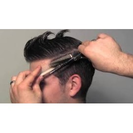 Professional Titanium Barber Scissor Razors Edge Hair Cutting 5 PCs Set 6.25 Barber Shears With 6.25 Texturizing/Thinning Shears Set Made Of High Grade Stainless Steel W/Black Leather Case-15030 Professional Titanium Barber Scissor Razors Edge Hair Cutting 5 PCs Set 6.25 Barber Shears With 6.25 Texturizing/Thinning Shears Set Made Of High Grade Stainless Steel W/Black Leather Case-15030