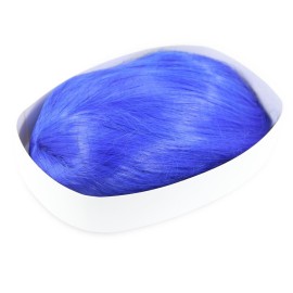 EmaxDesign Wigs 28 inch Wavy Curly Cosplay Wig With Wig Cap and Comb (Dark Blue)