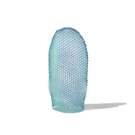 Supracor Stimulite Dual-Sided Bath Mitt - Lavender side (softer texture) Green side (firmer texture)