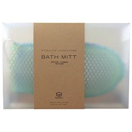 Supracor Stimulite Dual-Sided Bath Mitt - Lavender side (softer texture) Green side (firmer texture) Supracor Stimulite Dual-Sided Bath Mitt - Lavender side (softer texture) Green side (firmer texture)