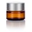 (6 pack) 5 ml 1/6 oz Amber Glass Balm Jars with Silver Matte Smooth Lids