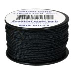Atwood Rope MFG 1.18mm x 125\' Micro Cord, Black