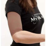 Tatjacket Tattoo Cover Up Concealer Sleeve, 2-PACK, Upper Arm or Calf coverage, UPF 50 Protection, Slip Free, for Men & Women (Unisex), SMALL, BROWN