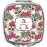 Personalized Sugar Skulls & Flowers Compact Makeup Mirror
