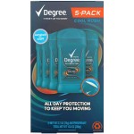 Degree Men Dry Protection Antiperspirant, Cool Rush 2.7 Oz - Pack of 5 - Packaging May Vary
