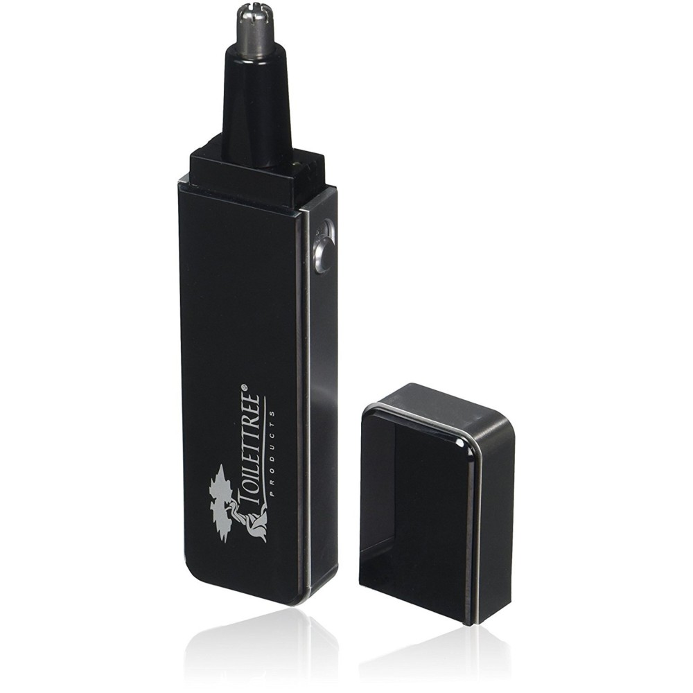 ToiletTree Products Sleek Nose Hair Trimmer with Precision Cutting Tip ToiletTree Products Sleek Nose Hair Trimmer with Precision Cutting Tip