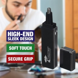 ToiletTree Products Sleek Nose Hair Trimmer with Precision Cutting Tip ToiletTree Products Sleek Nose Hair Trimmer with Precision Cutting Tip