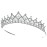 SAMKY Crystal Wedding Tiara Bridal Headpiece for Brides Hair Accessories for Woman