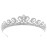 SAMKY Wedding Bridal Hair Accessories Rhinestone Tiara Crown Crystal Headpiece for the Bride