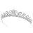 SAMKY Wedding Bridal Hair Accessories Rhinestone Tiara Crown Crystal Headpiece for the Bride