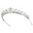SAMKY Wedding Bridal Hair Accessories Rhinestone Tiara Crown Crystal Headpiece for the Bride