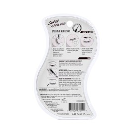 Kiss I Envy Eyelash Adhesive Super Strong Hold Clear 5 Gram (Pack of 6)