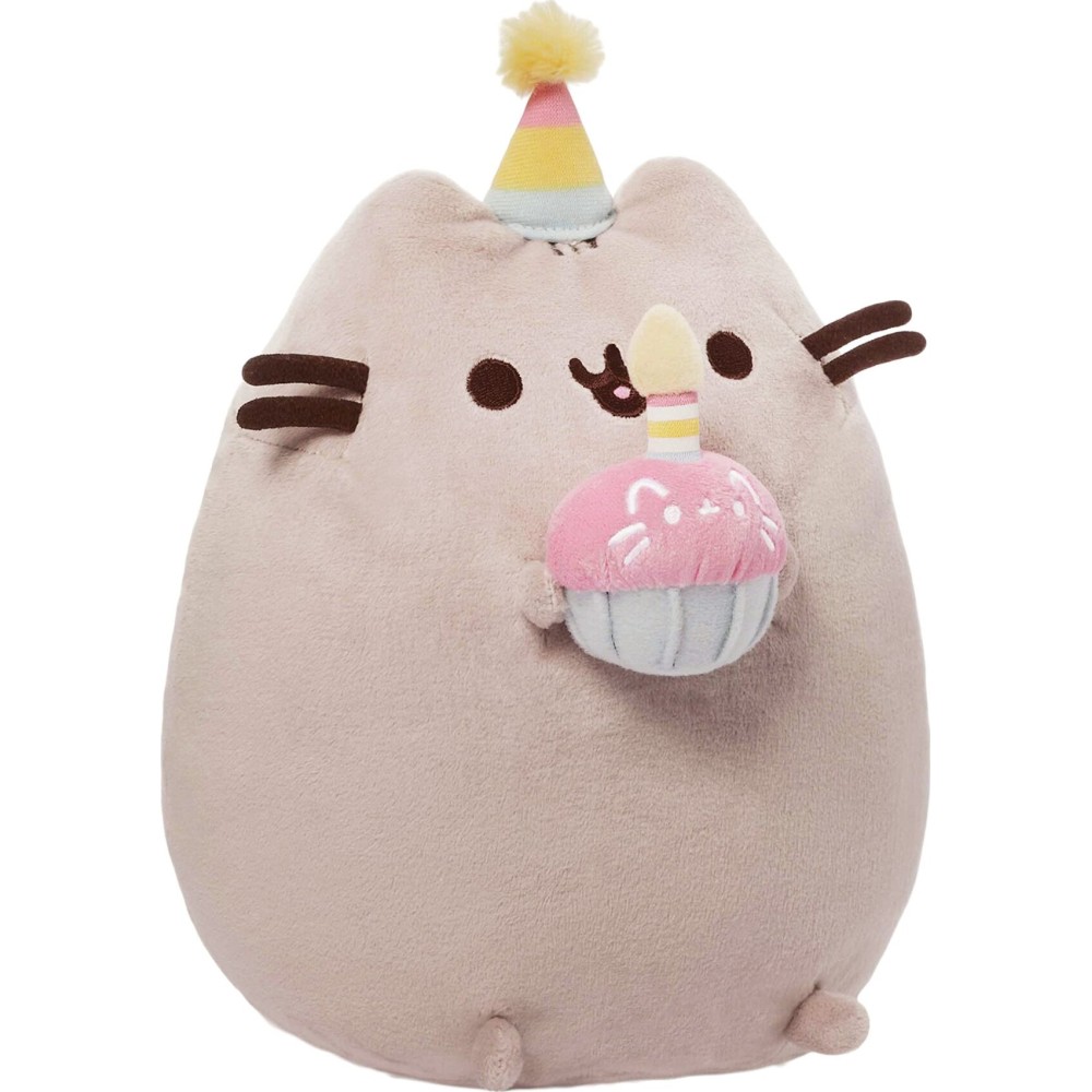 GUND Pusheen Snackables Ice Cream Plush Stuffed Animal Cat, 9.5