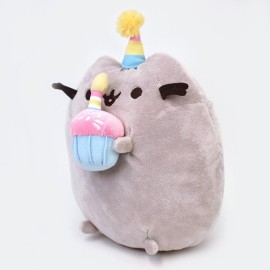 GUND Pusheen Snackables Ice Cream Plush Stuffed Animal Cat, 9.5