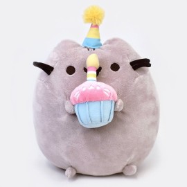 GUND Pusheen Snackables Ice Cream Plush Stuffed Animal Cat, 9.5