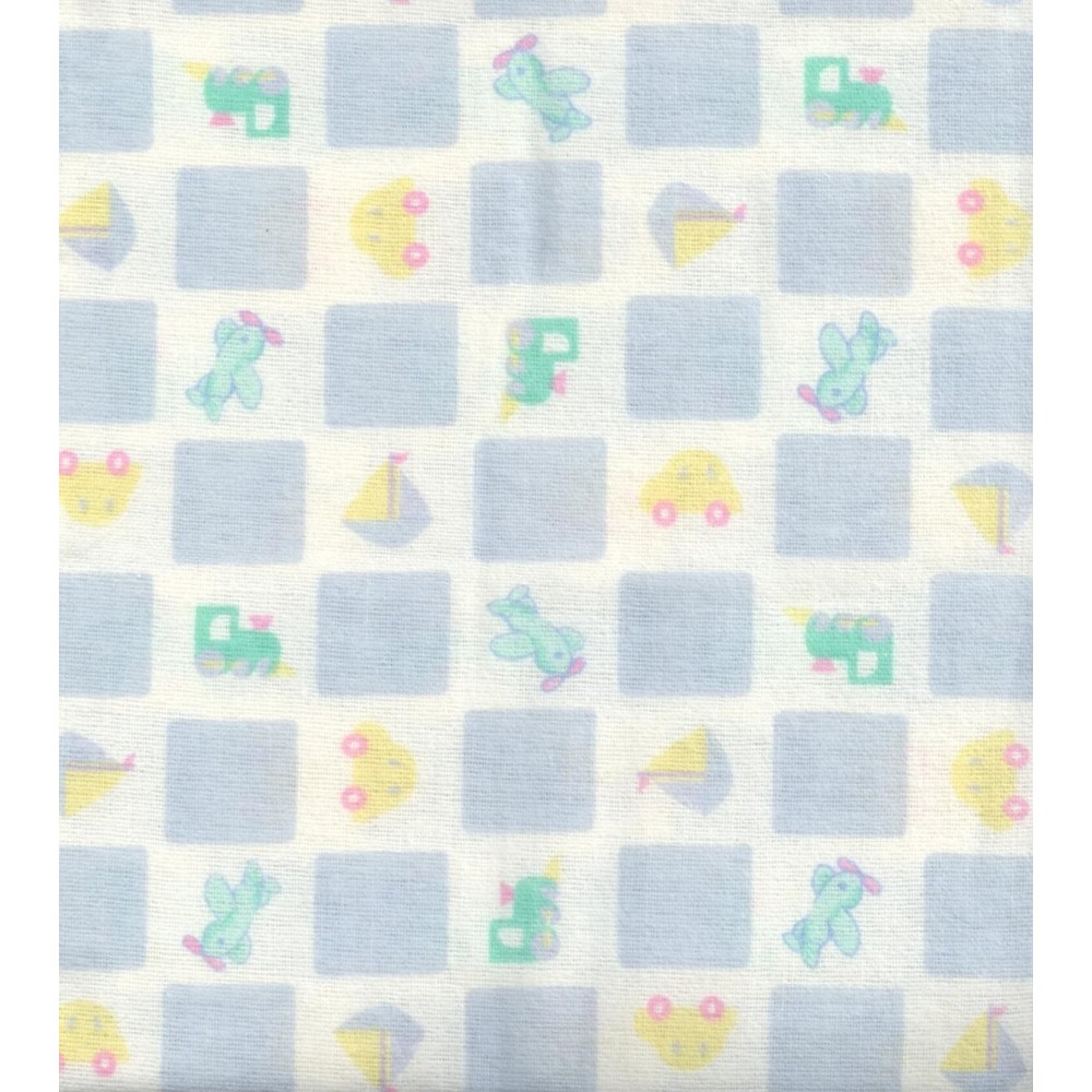 Baby Recieving Blankets - 4 Pack (Boats Trains Planes Cars)