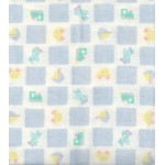 Baby Recieving Blankets - 4 Pack (Boats Trains Planes Cars)