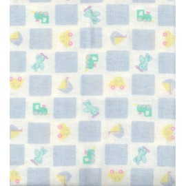 Baby Recieving Blankets - 4 Pack (Boats Trains Planes Cars)