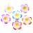 Calcifer 30pcs 1.97\'\'Hawaii Hawaiian Plumeria Flower Clips Bridal Wedding Party Beach Hair Clips