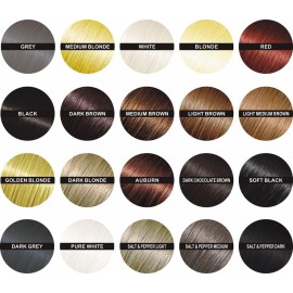 Hair Building Fibers 200 Grams 7 Oz. With Bottle By Finally Hair 50g*4 (Light Medium Brown - our lightest brown shade)