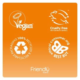 FRIENDLY SOAP Orange Grapefruit Soap Bar, 95 GR