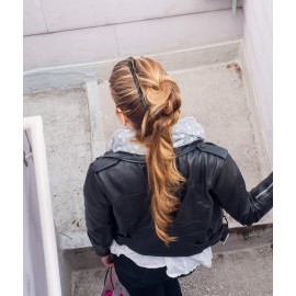 HairZing Stretchy Banana Hair Clip - Sturdy Hold, No Damage, Creases or Pain (Satin Cord) (Black, Large) HairZing Stretchy Banana Hair Clip - Sturdy Hold, No Damage, Creases or Pain (Satin Cord) (Black, Large)