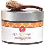 A Girl\'s Gotta Spa! KP Body Scrub with Dead Sea Salt - Natural Moisturizers for Dry Skin 10 oz with Wooden Spoon