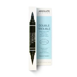 Absolute New York Double Trouble Liner Super Slim Angled Tip Double Ended Liner Absolute New York Double Trouble Liner Super Slim Angled Tip Double Ended Liner