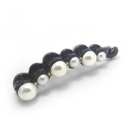 Meilliwish Pearl Banana Hair Clip 1 PCS(H49)(Black) Meilliwish Pearl Banana Hair Clip 1 PCS(H49)(Black)