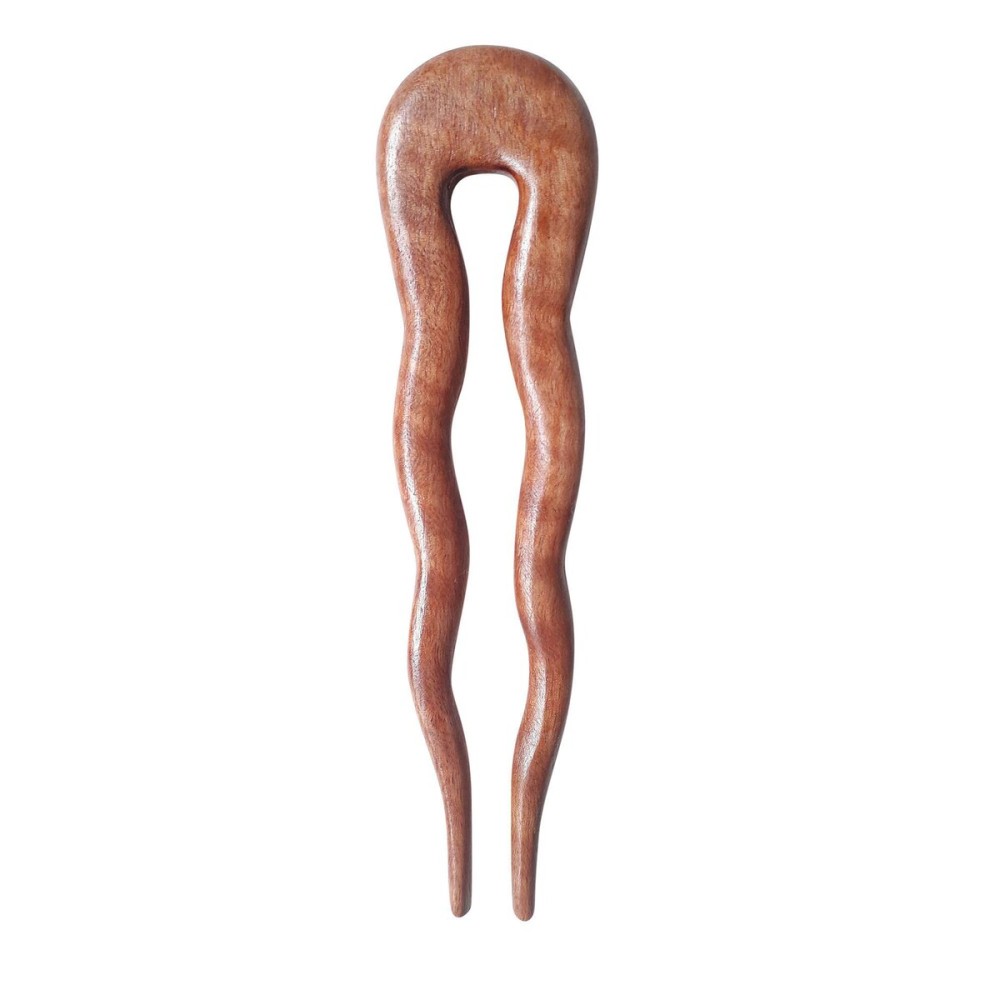 MaryCrafts Wooden Amber Wayvy Hair Pin, Hair Fork, Hair Stick, Hair Accessory Handmade 5 MaryCrafts Wooden Amber Wayvy Hair Pin, Hair Fork, Hair Stick, Hair Accessory Handmade 5