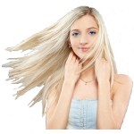 Tressmatch 20-22 Remy Human Hair Clip in Extensions Platinum Blonde (Color 60) Thick to Ends Full Head Set 5.6oz (Set Weight:160grams)