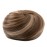 SARLA Fake Hair Buns Extensions Drawstring Ballet Bun Synthetic Donut Chignon Updo Hairpieces for Women Girls Lady Medium Brown/Ash Blonde 1 Piece