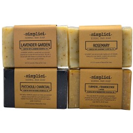 SIMPLICI Powerful Calm bar soap 4-pack