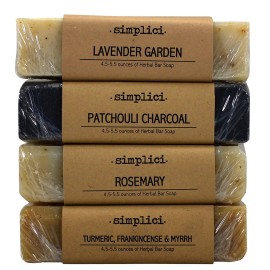 SIMPLICI Powerful Calm bar soap 4-pack