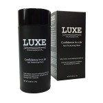 LUXE Hair Thickening Fibers - CONFIDENCE IN A JAR - 2 Months+ Supply! - Hypoallergenic, Dermatologist Tested - Multiple Colors Available (Medium Brown)